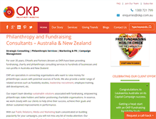 Tablet Screenshot of okp.com.au